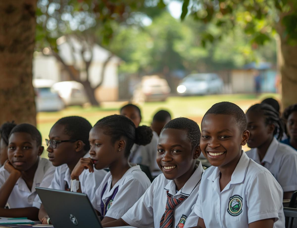 Learners reading together